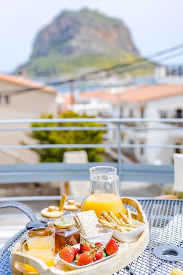 Monemvasia Modern Flat With Panoramic Sea View Exterior photo