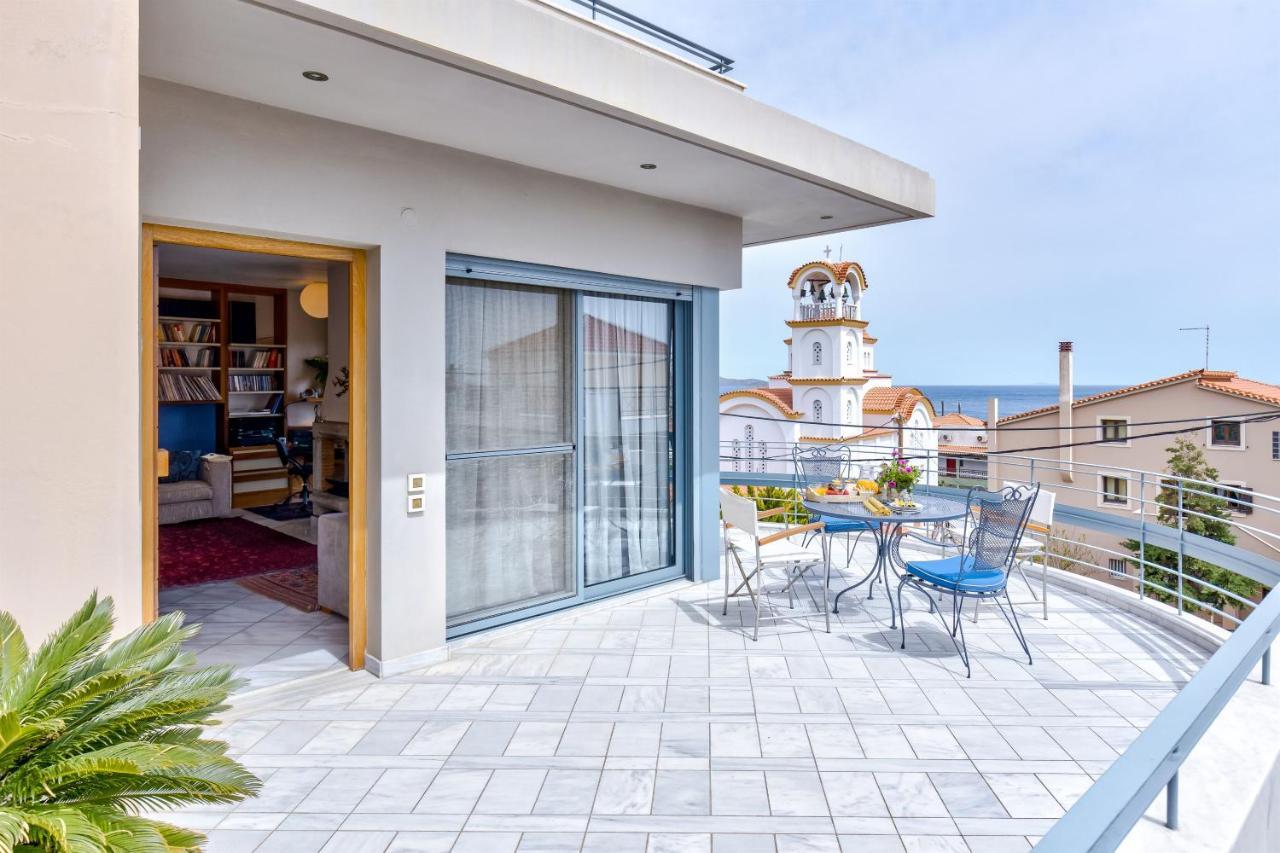 Monemvasia Modern Flat With Panoramic Sea View Exterior photo